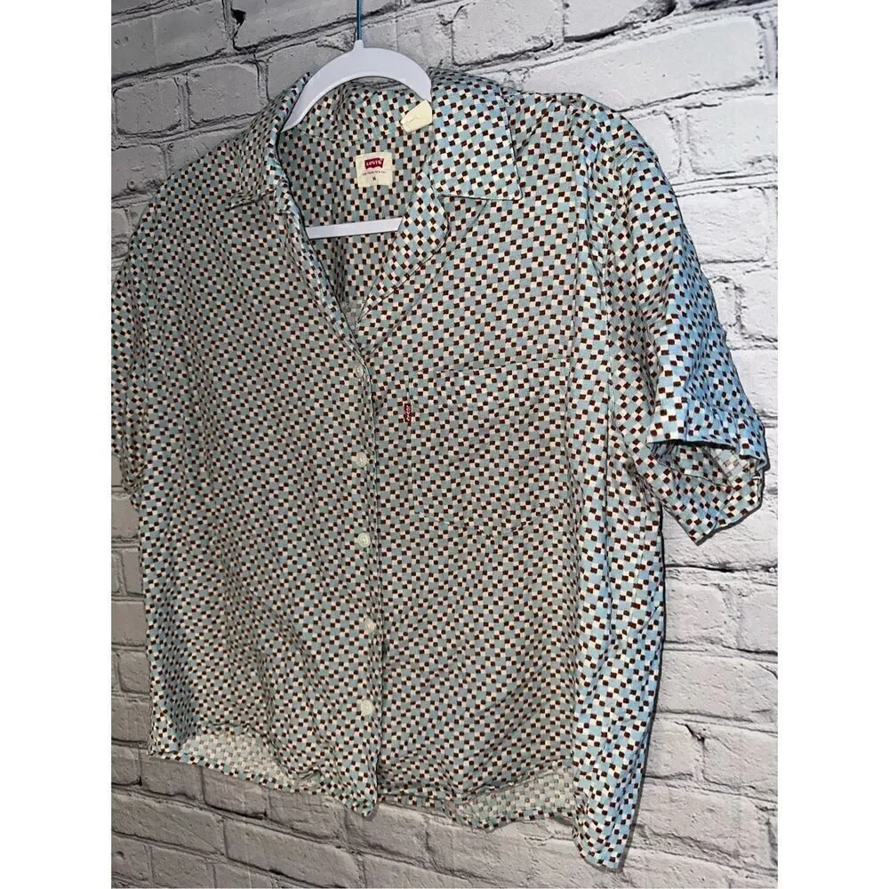 Levi’s San Francisco Cal Button Up Shirt Men’s Medium